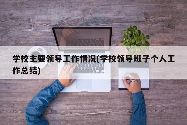 学校主要领导工作情况(学校领导班子个人工作总结)